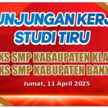Kunjungan Kerja MKKS SMP Kab. Klaten